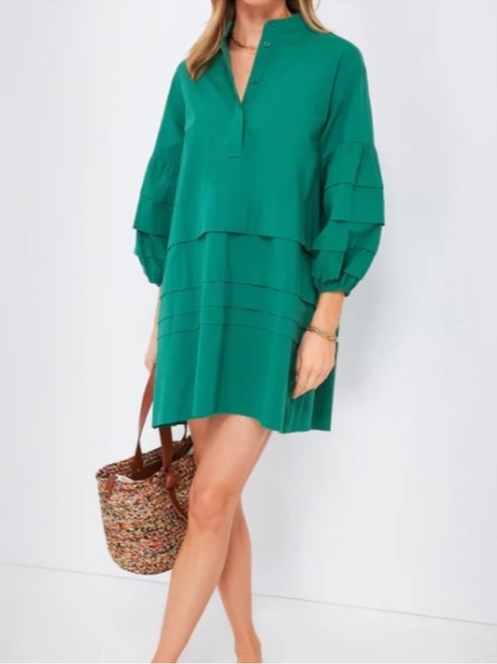 Pomander Place Tuckernuck green dress size L